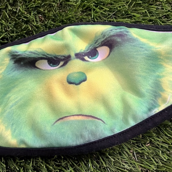 The Grinch Face mask - Picture 2 of 3